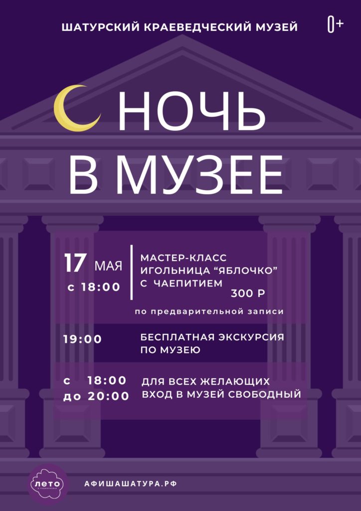 Всероссийская акция «Ночь музеев» в Шатурском краеведческом музее