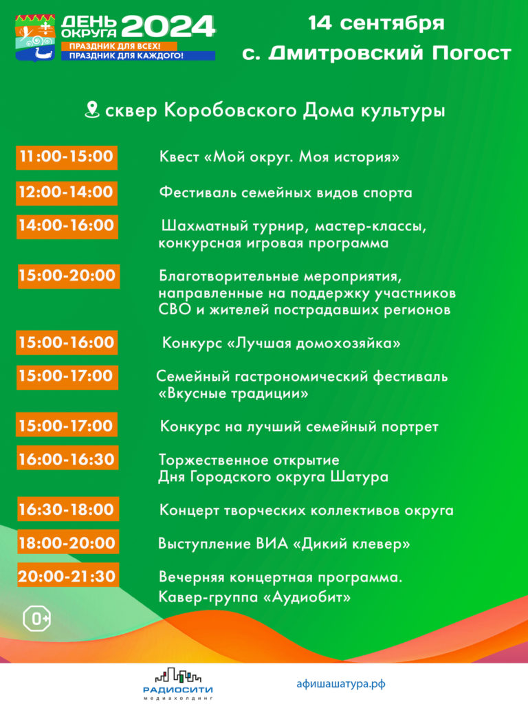 День Городского округа Шатура в с. Дмитровский Погост